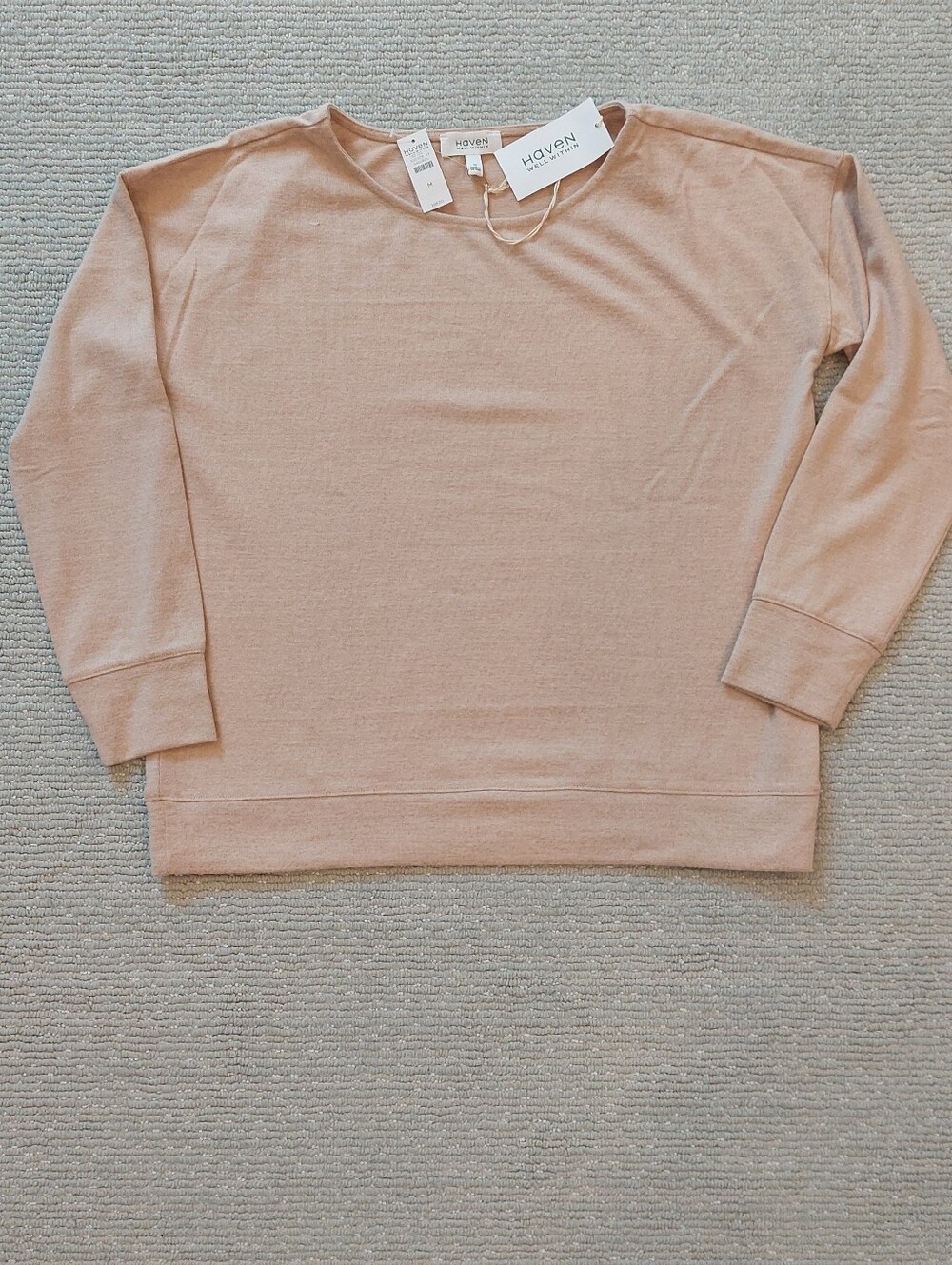 Haven Well Within Cozy Beige Sweater